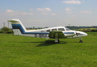 G-BRUI @ FISHBURN - Piper PA-44-180 Seminole at Fishburn Airfield, UK in 2004. - by Malcolm Clarke