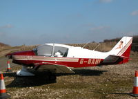 G-BAHL @ EGSV - PARKED NEXT TO THE HANGER - by BIKE PILOT