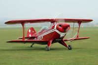 G-WREN @ EGSP - Aerotek Pitts S-2A Special at Peterborough Sibson Airfield in 2007. - by Malcolm Clarke