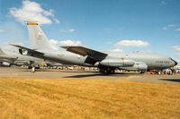 59-1457 @ EGVA - KC-135E Stratotanker Guardian of the 147th Air Refuelling Squadron Pennsylvania ANG on display at the 1995 Intnl Air Tattoo at RAF Fairford. - by Peter Nicholson