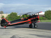N59031 @ SZP - 1941 Boeing Stearman A75N1, Continental W670 220 Hp, taking the active - by Doug Robertson