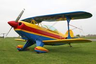 G-ICAS @ EGBR - Pitts S-2B Special at Breighton Airfield in 2006. - by Malcolm Clarke