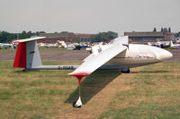 G-OGAR @ EGTC - PZL-Bielsko SZD-45A Ogar at Cranfield's PFA Rally in 1994. - by Malcolm Clarke