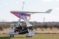 G-CEWD @ X5FB - P & M Aviation Quik GT450 at Fishburn Airfield in 2009. - by Malcolm Clarke