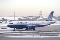 N438UA @ KORD - Airbus A320