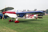 G-BSMT @ EGTC - Rans S-10 Sakota at the PFA Rally, Cranfield in 1994. - by Malcolm Clarke