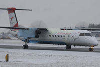 OE-LGG @ LOWS - Austrian Arrows DHC 8-400 - by Andy Graf-VAP