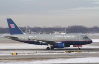 N825UA @ KORD - Airbus A319