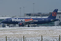 I-WEBB @ EGCC - Last arrival in this VolareWeb colur scheme. After painting with Air Livery it should emerge in Air One colours. - by MikeP