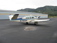 N7969M @ SZP - 1966 Beech V35 BONANZA, Continental IO-520-B 285 Hp - by Doug Robertson