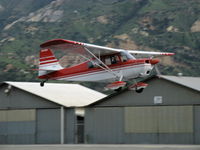 N50380 @ SZP - 1979 Bellanca 7ECA CITABRIA, Lycoming O-235 115 Hp, on short final Rwy 22 - by Doug Robertson