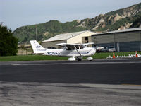 N2154J @ SZP - 2003 Cessna 172S SKYHAWK SP, Lycoming IO-360-L2A 180 Hp, taking the active - by Doug Robertson