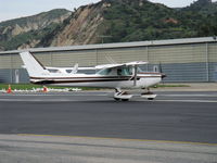 N49094 @ SZP - 1979 Cessna 152, Lycoming O-235-L2C 110 Hp, 28 volt ignition, high compression for 100LL fuel, taking the active - by Doug Robertson