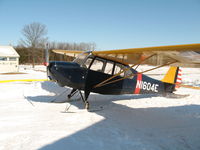 N1604E @ 07N - Winter flight with skis