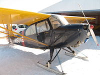 N1604E @ 07N - Winter flying with skis