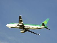 EI-CVC @ EGPH - Aer lingus A320 Departs runway 24 for DUB - by Mike stanners