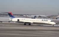 N960DL @ KORD - MD-88 - by Mark Pasqualino