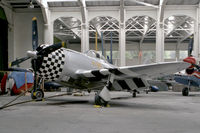 N47DD @ EGSU - Republic P-47D Thunderbolt at Duxford Airfield, UK in 1986. Later became G-THUN and exported to the USA in 2007. - by Malcolm Clarke