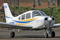 G-BODB @ EGCF - Piper PA-28-161 Warrior II at Sandtoft Airfield in 2007. - by Malcolm Clarke