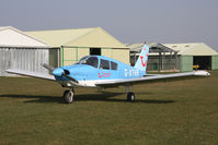 G-ATHR @ FISHBURN - Piper PA-28-180 Cherokee C at Fishburn Airfield in 2009. Previously EI-AOT and now owned by Thomson Airways Limited. - by Malcolm Clarke