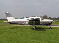 G-CBPI @ EGBR - Piper PA-28R-201 Arrow. At the 2004 British Aerobatic Association John McLean Trophy competition, Breighton Airfield - by Malcolm Clarke