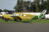 G-BRNZ @ EGTC - Piper PA-32-300 Cherokee Six B at Cranfield Airport in 1997. - by Malcolm Clarke