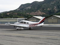 N55028 @ SZP - 1973 Piper PA-28-180 CHALLENGER, Lycoming O&VO-360 180 Hp, engine runup - by Doug Robertson