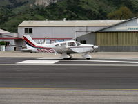 N55028 @ SZP - 1973 Piper PA-28-180 CHALLENGER, Lycoming O&VO-360 180 Hp, takeoff roll Rwy 22 - by Doug Robertson