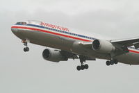 N366AA @ EBBR - Arrival of flight AA108 to RWY 25L - by Daniel Vanderauwera