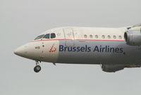 OO-DWB @ EBBR - Arrival of flight SN2256 to RWY 25L  -  now with Star Alliance