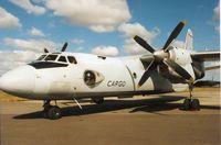 SP-KWC @ EGVA - Another view of the Polish Air Force An-26 Curl on display at the 1995 Intnl Air Tattoo at RAF Fairford. - by Peter Nicholson