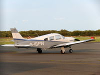 G-IBFW @ EGMD - Piper Pa28R-201 Cherokee Arrow III G-IBFW Lydd Aero Club - by Alex Smit