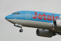 OO-JAR @ EBBR - Arrival of flight JAF3358 to RWY 25L - by Daniel Vanderauwera