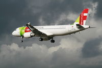 CS-TNV @ EBBR - Flight TP604 is descending to RWY 25L