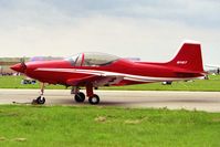 N11ST @ EGXE - Sequoia F-8L Falco At RAF Leeming's Country Fair and Air Show in 1992. - by Malcolm Clarke