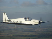 G-AYJD @ EGHP - Formation near Popham - by Mike Millar