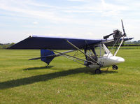 G-MVIU @ FISHBURN - Thruster TST Mk1 at Fishburn Airfield in 2004. - by Malcolm Clarke