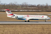 OE-LVJ @ VIE - Austrian arrows Fokker F-100 - by Joker767