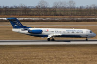 4O-AOK @ VIE - Montenegro Airlines Fokker 100