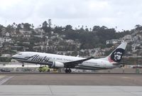 N560AS @ KSAN - Boeing 737-800 - by Mark Pasqualino