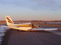 C-FCBP @ CNC3 - Deliberate gear up landing Jan 22/10, 2131Z. The sun sets on a loyal bird. - by Robert Beard