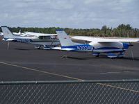 N4857G @ VRB - Cessna 172 sitting outside at VRB - by simkatu