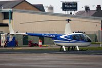 G-MGAN @ EGNH - Robinson R44 at Blackpool
