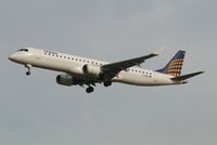 D-AEBD @ EBBR - Arrival of flight LH4602 to RWY 25L - by Daniel Vanderauwera