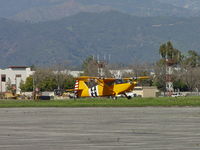 N888DT @ POC - Taxiing to runway 26L - by Helicopterfriend