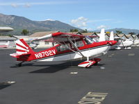 N8702V @ SZP - 1975 Bellanca 8KCAB DECATHLON, Lycoming IO-320 150 Hp - by Doug Robertson