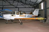 G-BGGG @ EGNG - Piper PA-38-112 Tomahawk undergoing maintenance at Bagby Airfield in 2007. - by Malcolm Clarke