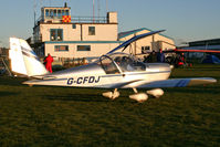 G-CFDJ @ EGBO - Taxiing out from Icicle 2010 just a few minutes before darkness descends. - by MikeP