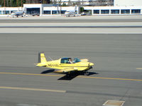 N6446L @ KSMO - taxiing on taxi way Bravo in front of Typhoon / Hump
