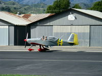 N2120Q @ SZP - 1995 Maxwell VAN's RV-6A, Lycoming IO-360, taxi to hangar - by Doug Robertson